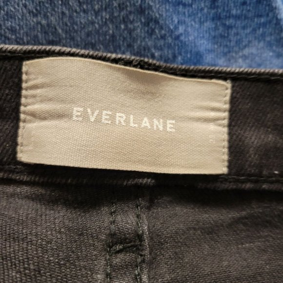 Everlane Black High Rise Skinny Ankle Jeans Size 25 - Picture 7 of 9